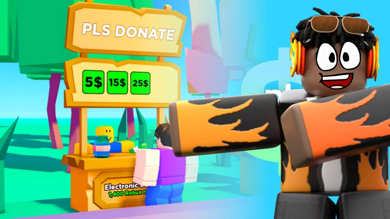 Get Robux in PLS DONATE