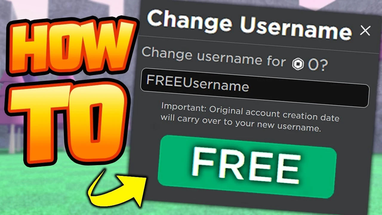 How to Change Roblox Username for Free