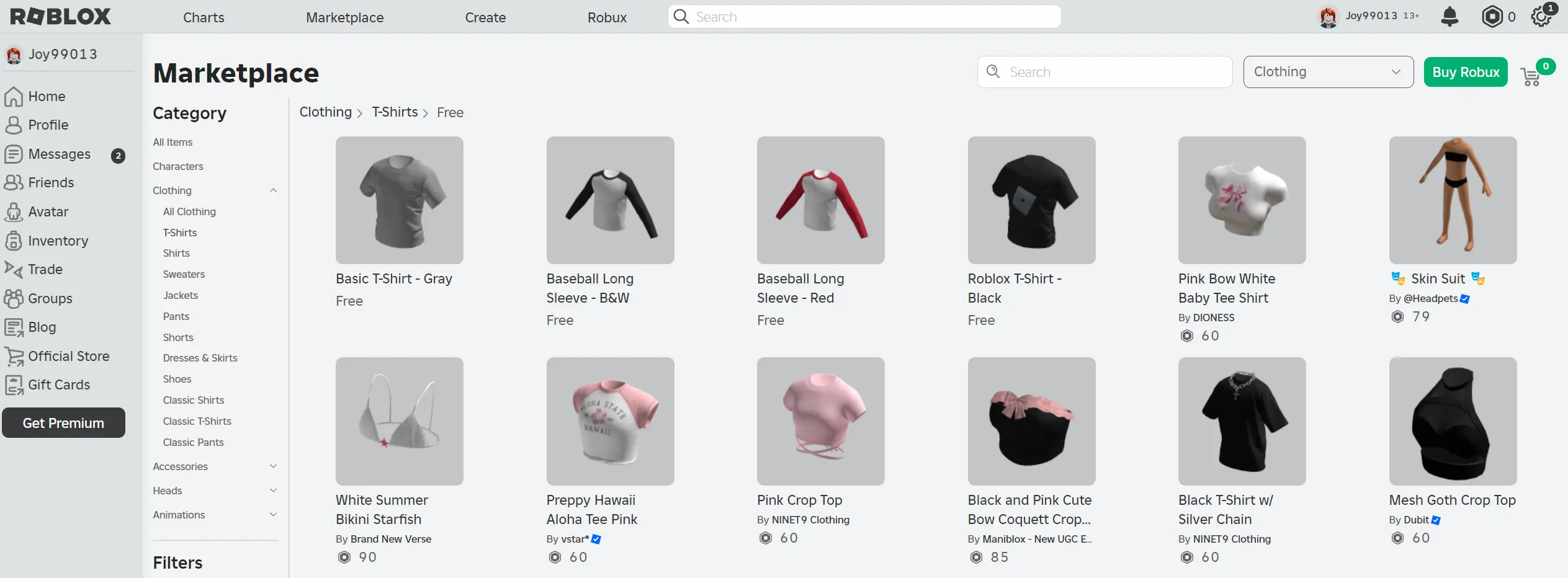 How to Get Free Clothes on Roblox