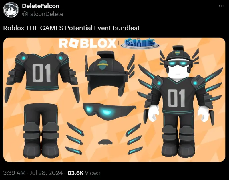 Roblox THE GAMES Bundles